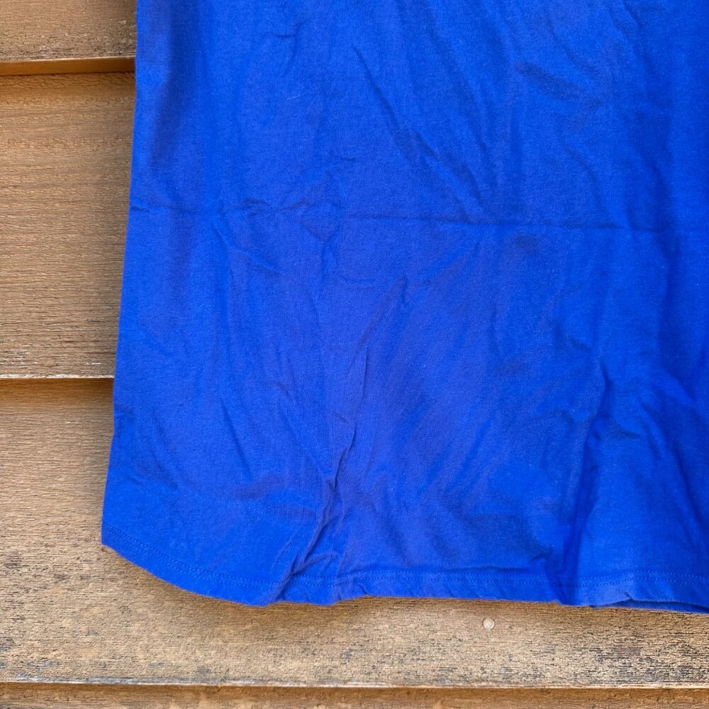 Wonder Nation Girls Blue T-Shirt XL 14/16 With "The Cool Thing About My Dad Is B - Picture 11 of 12